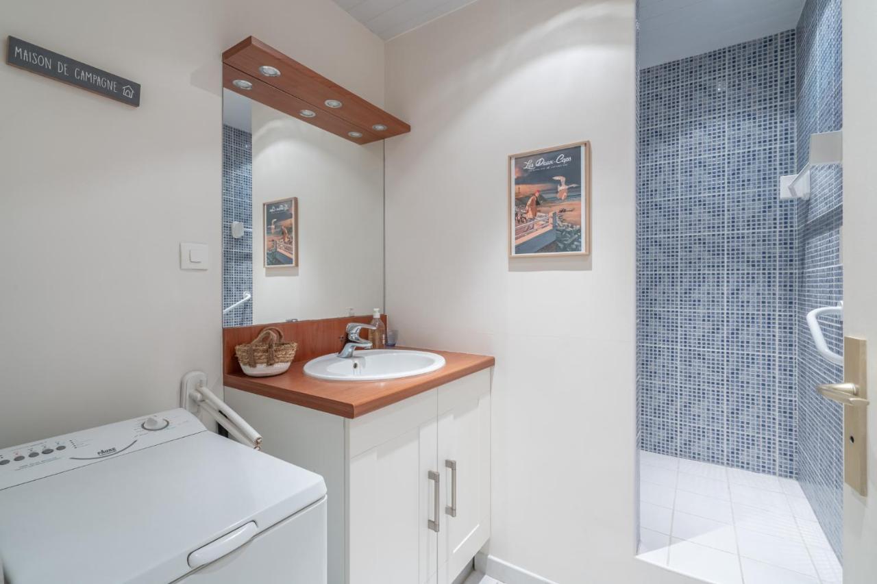 Agreable Appartement Et Terrasse A 2 Pas De La Mer 维姆勒 外观 照片